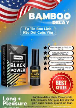 Chung Nhan Chai Xit Bamboo Black Power 15ml Chinh Hang