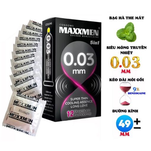 Maxxmen 5in1 003 Mm Hop 12 Cai