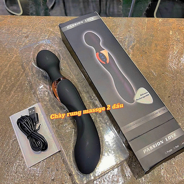 Chày rung hai đầu cong massage điểm G nữ Passion Love
