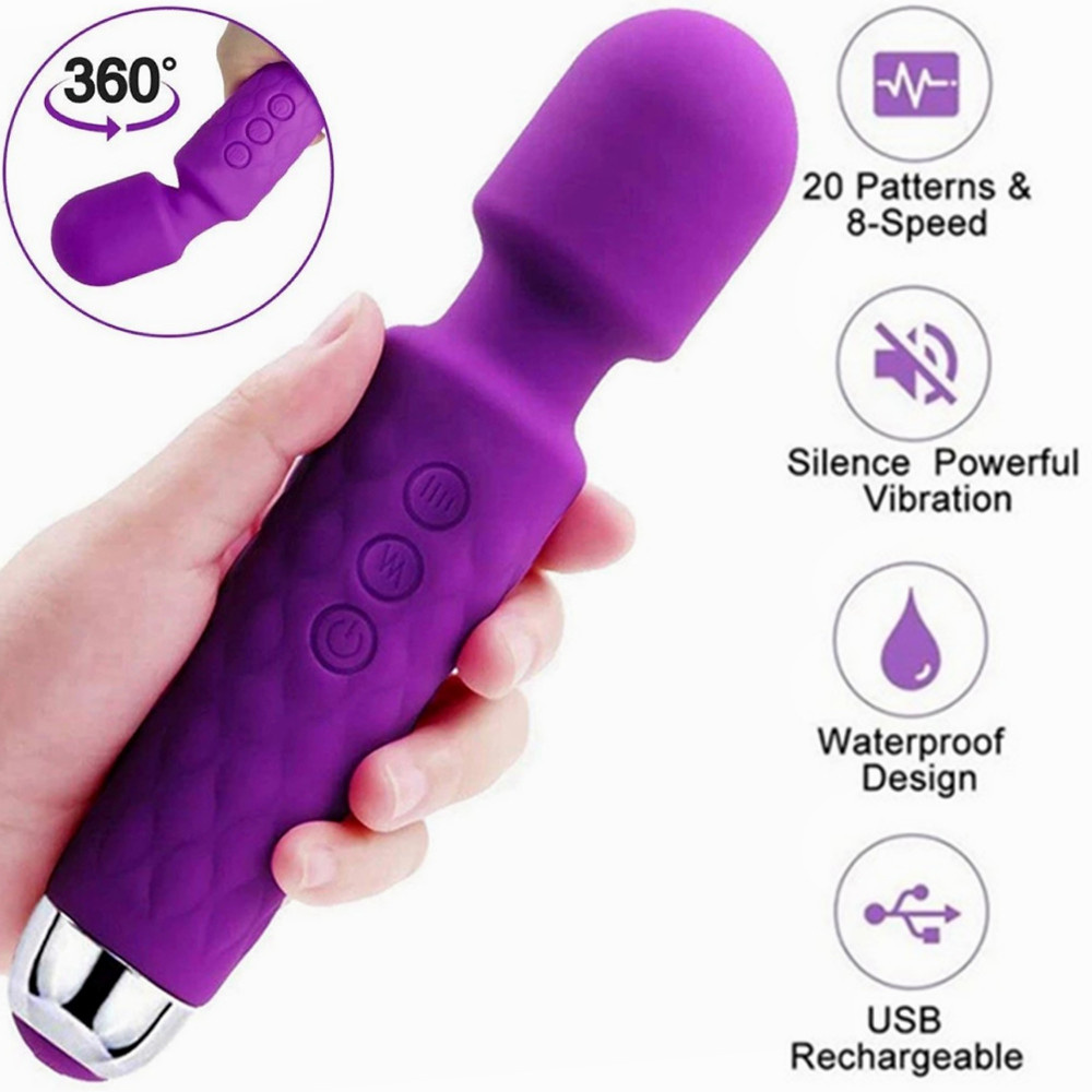 Alternative view of Chày rung massage Clitoris 20 chế độ rung 3 cấp độ giật
