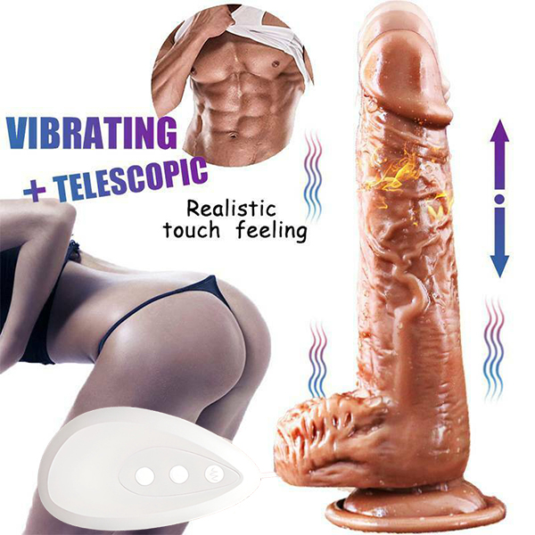 Alternative view of Dương vật giả gắn tường rung ngoáy thụt Joker có toả nhiệt