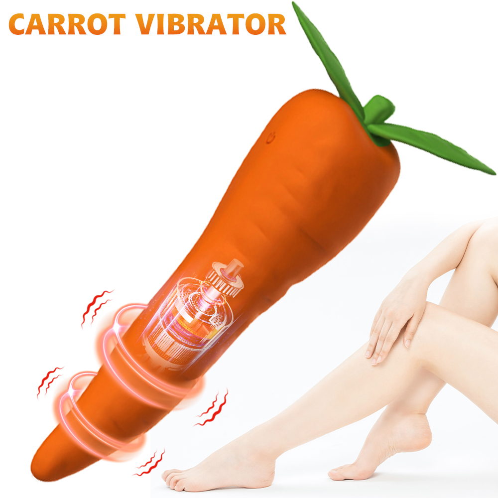 Dương vật giả nguỵ trang cà rốt Wistone Carrot 10 chế độ rung