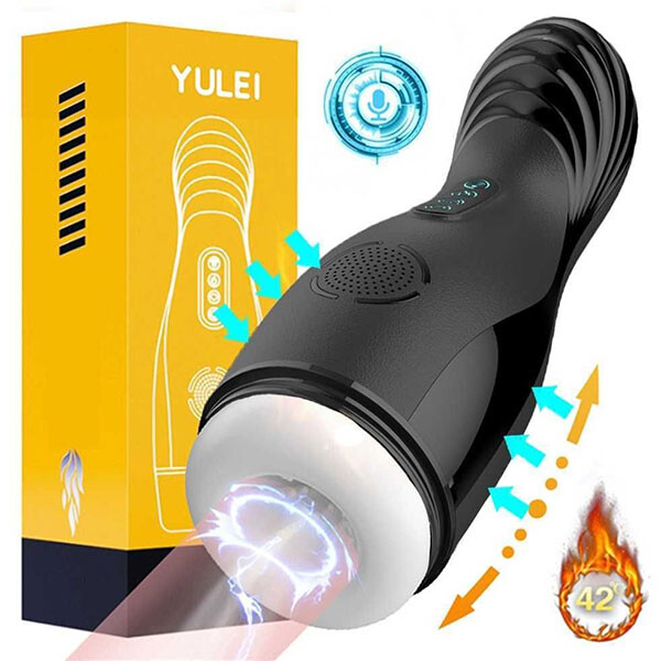 Máy thủ dâm tự động Jiuai Torpedo rung rên bú mút toả nhiệt