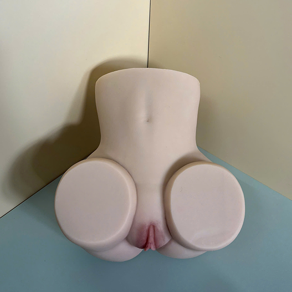 Alternative view of Mông giả silicon nguyên khối có rung mút toả nhiệt như thật 9,5kg