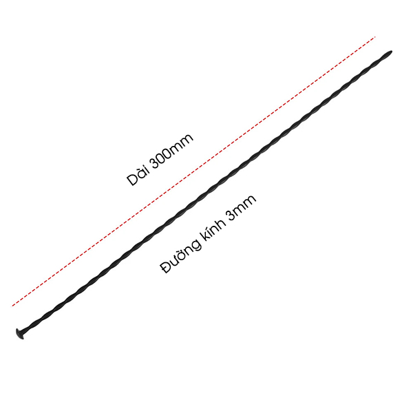 Sounding silicon size nhỏ 3mm