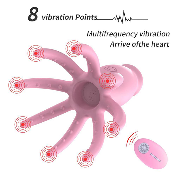 Alternative view of Trứng rung hình bạch tuộc điều khiển từ xa Octopus