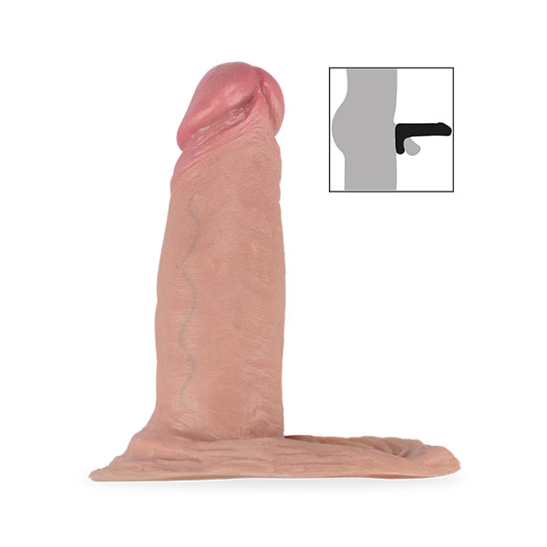 Bao cao su đôn dên silicon mềm mại, siêu giống thật