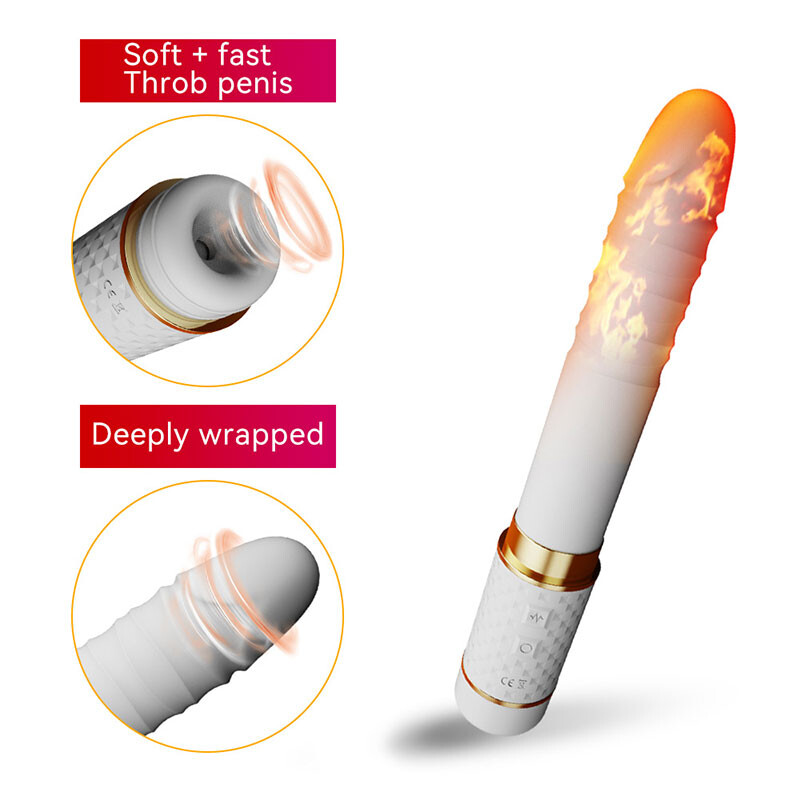 Alternative view of Dương vật giả đa năng rung thụt bú Yeain, có sưởi ấm