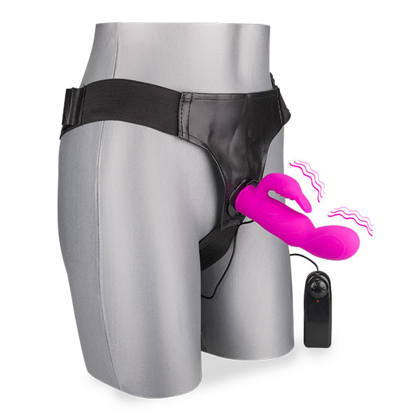 Dương vật giả dây đeo có nhánh rung Baile Ultra Harness