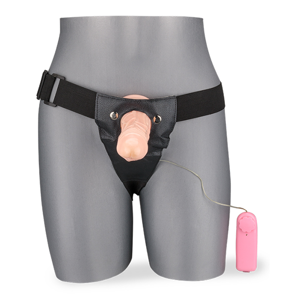 Alternative view of Dương vật giả dây đeo rỗng ruột cho nam Warrior có rung