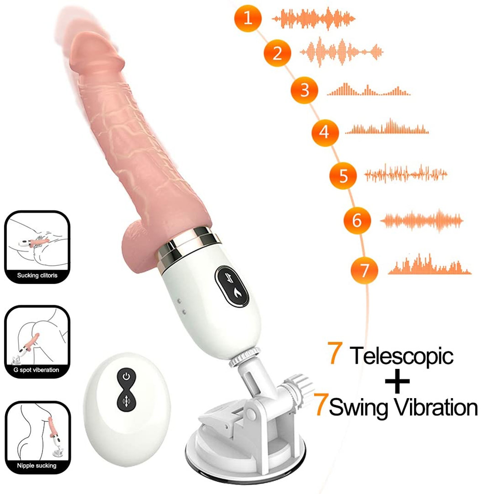 Alternative view of Dương vật giả Dibe Cyclone Fire rung ngoáy toả nhiệt, có điều khiển xa