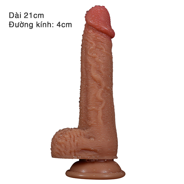 Dương vật giả giống thật siêu mềm Daewoo 21cm