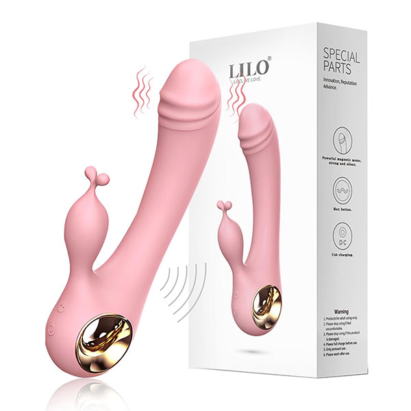 Máy massage điểm g âm đạo 2 nhánh kích thích tột đỉnh Lilo Magic Wand