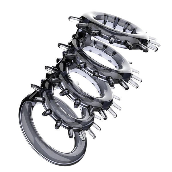 Vòng đeo dương vật Lock Ring có gai kích thích điểm g cực phê