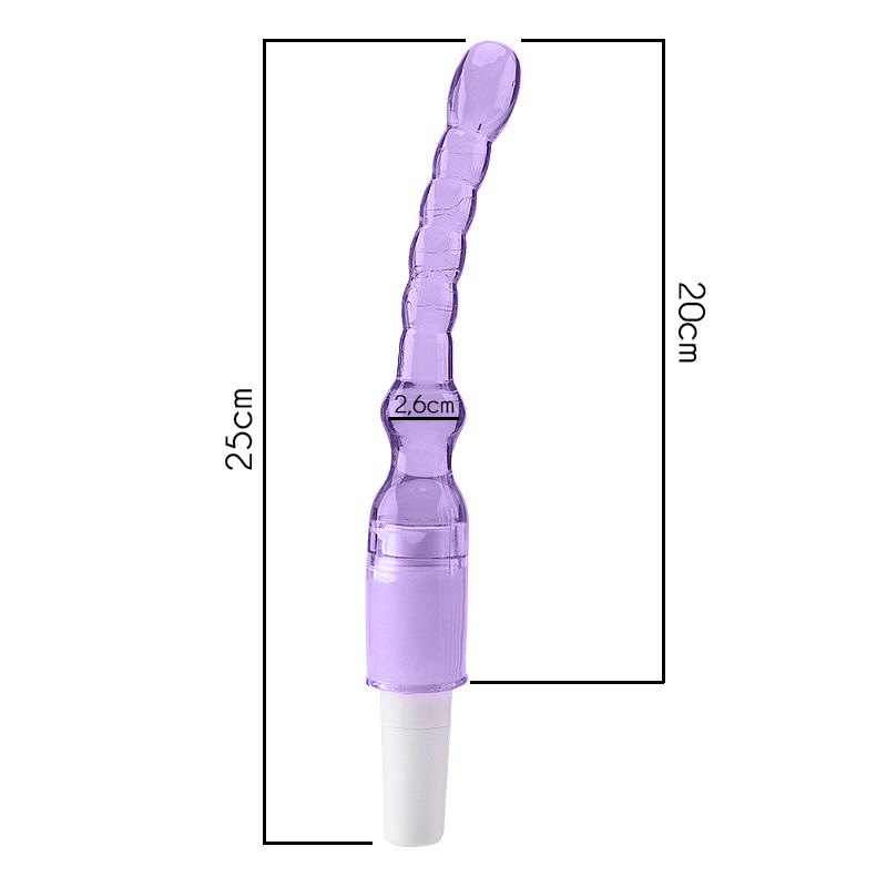 Alternative view of Chuỗi hạt rung mát xa hậu môn Rosa