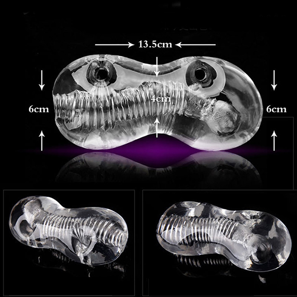 Alternative view of Âm đạo giả trong suốt Josens silicon siêu mềm