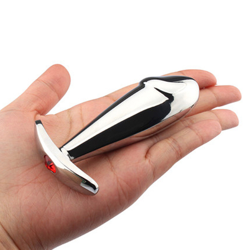 Butt plug inox hình dương vật