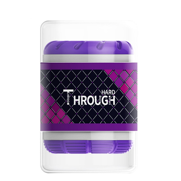 Cốc thủ dâm thông hai đầu Through Hard (Tím)