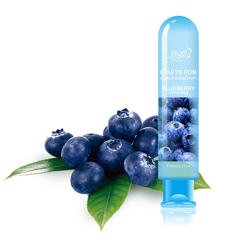 Gel bôi trơn vị việt quất Fruits Fun BlueBerry 80ml – ăn được