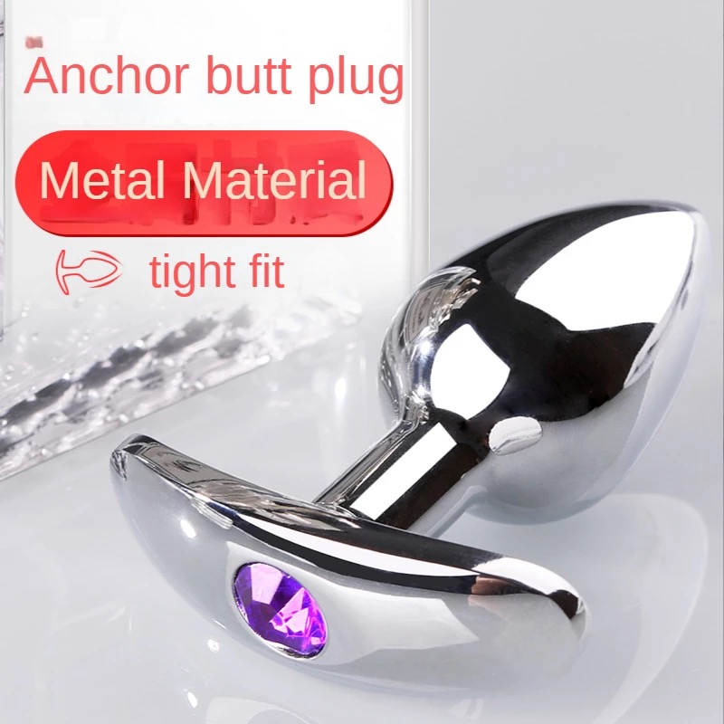 Alternative view of Plug inox nhét hậu môn hình mỏ neo