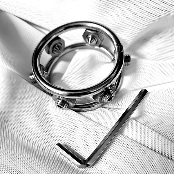 Vòng đeo dương vật cockring inox có thể điều chỉnh