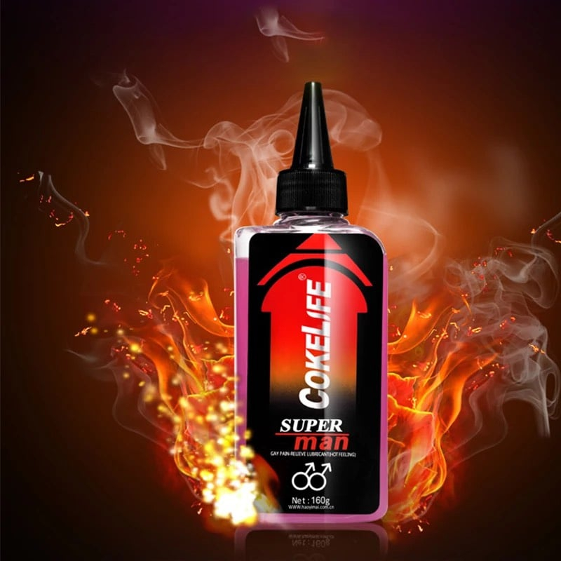 Gel bôi trơn Cokelife Superman giảm đau hậu môn – Đỏ nóng ấm 85ml